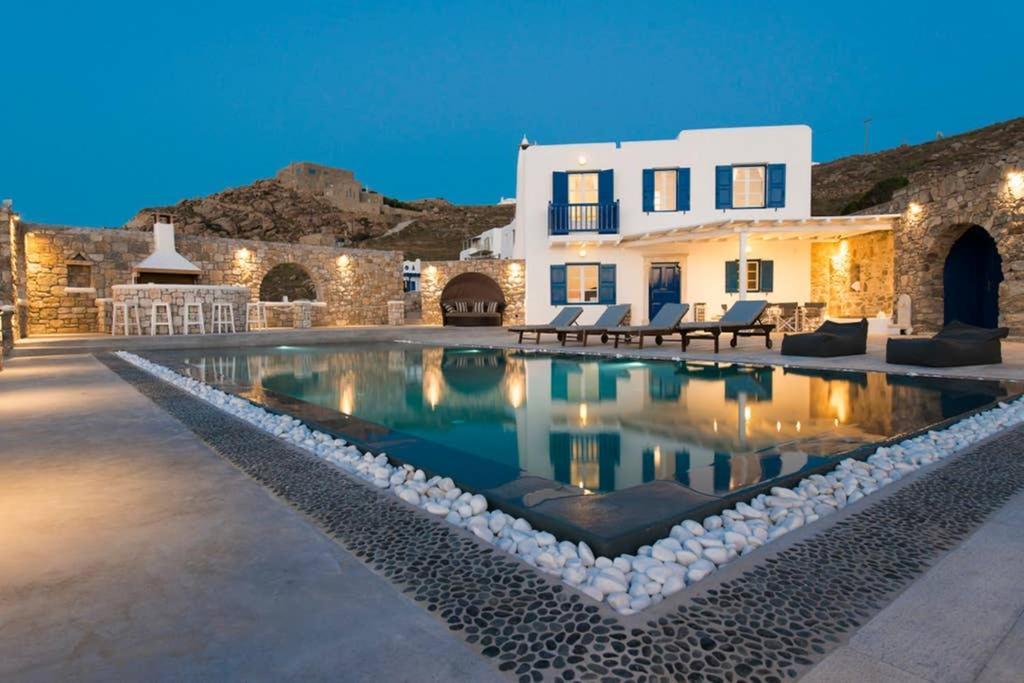 Villa Orion Mykonos - Blue Views Mykonos Villas Mykonos Town Екстер'єр фото
