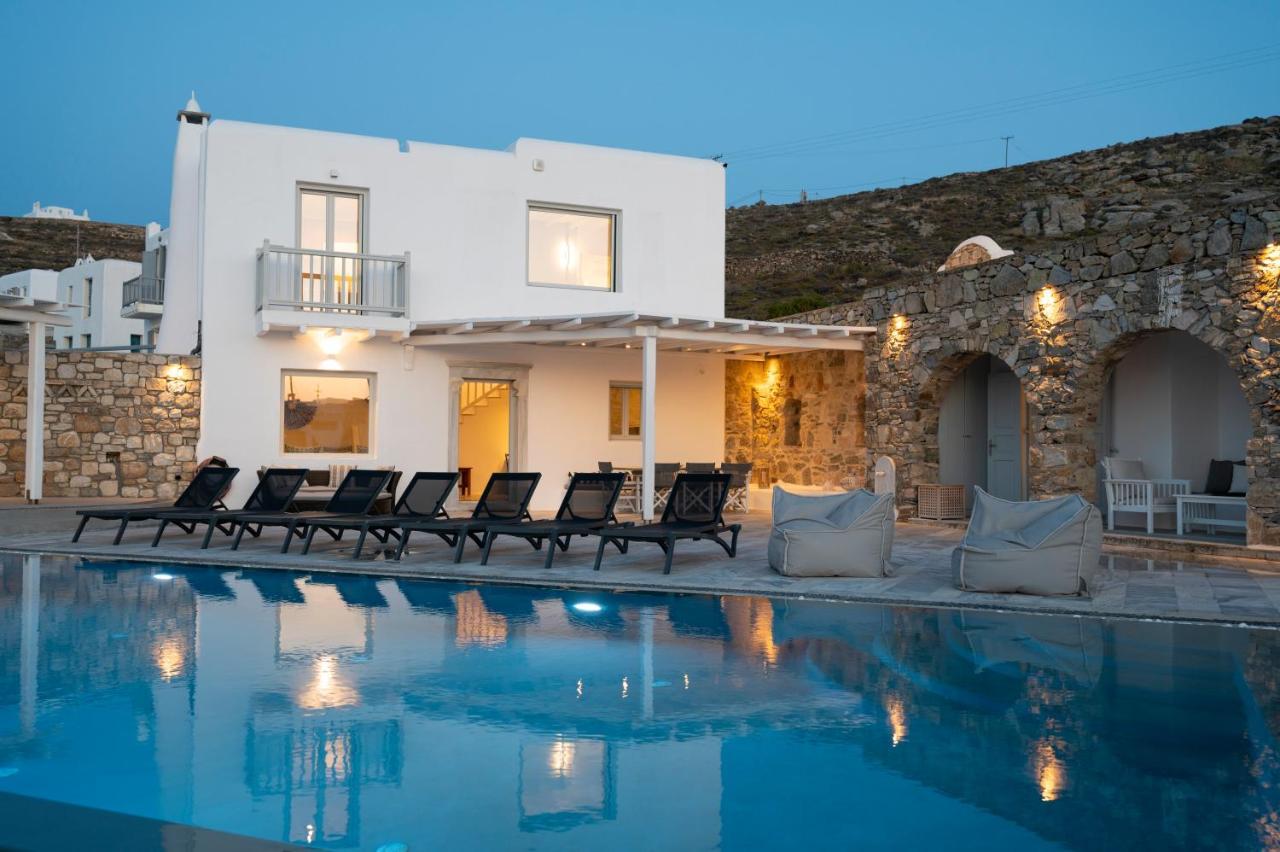 Villa Orion Mykonos - Blue Views Mykonos Villas Mykonos Town Екстер'єр фото