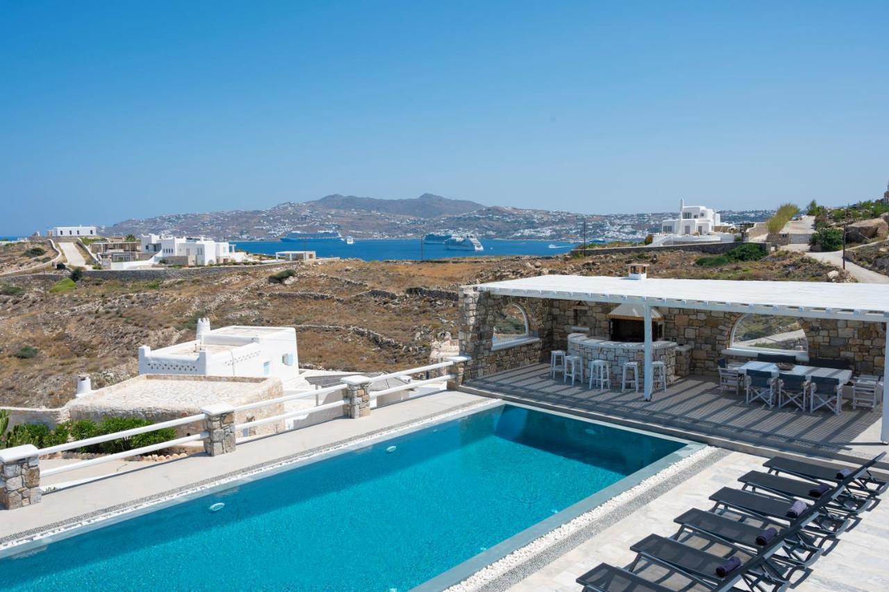 Villa Orion Mykonos - Blue Views Mykonos Villas Mykonos Town Екстер'єр фото