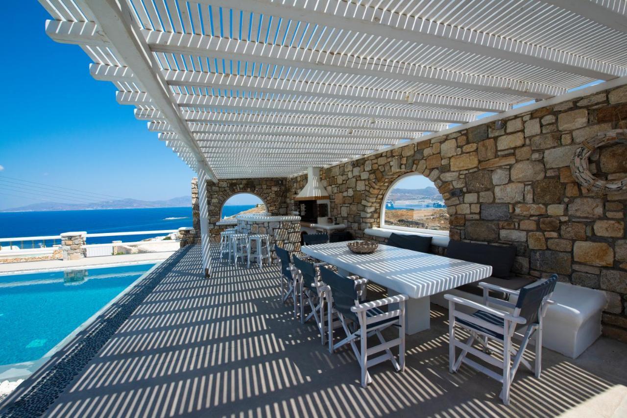 Villa Orion Mykonos - Blue Views Mykonos Villas Mykonos Town Екстер'єр фото