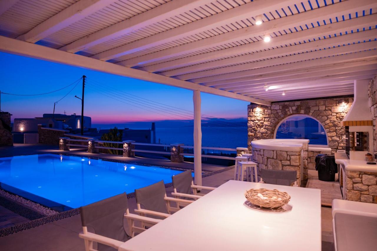 Villa Orion Mykonos - Blue Views Mykonos Villas Mykonos Town Екстер'єр фото