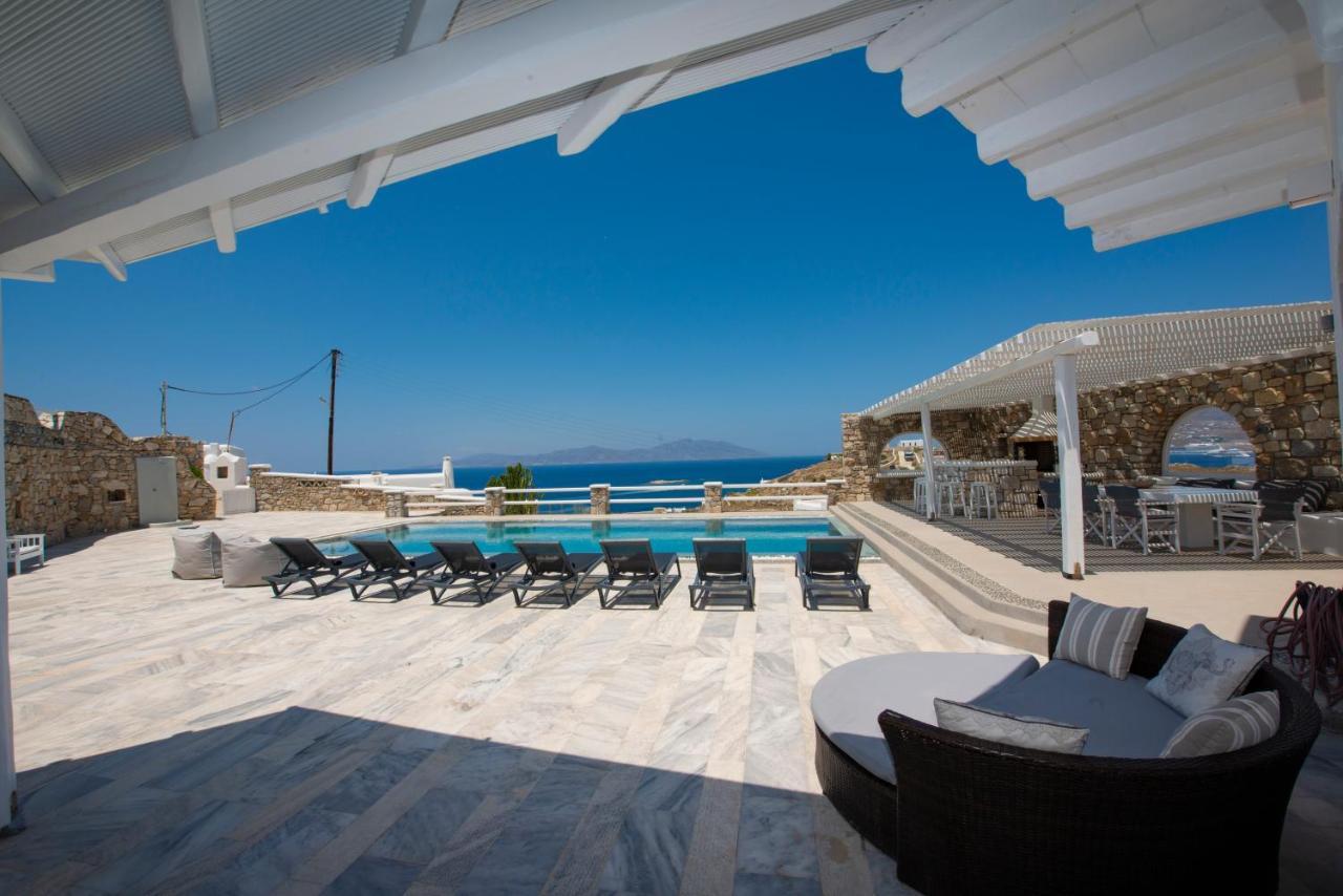 Villa Orion Mykonos - Blue Views Mykonos Villas Mykonos Town Екстер'єр фото