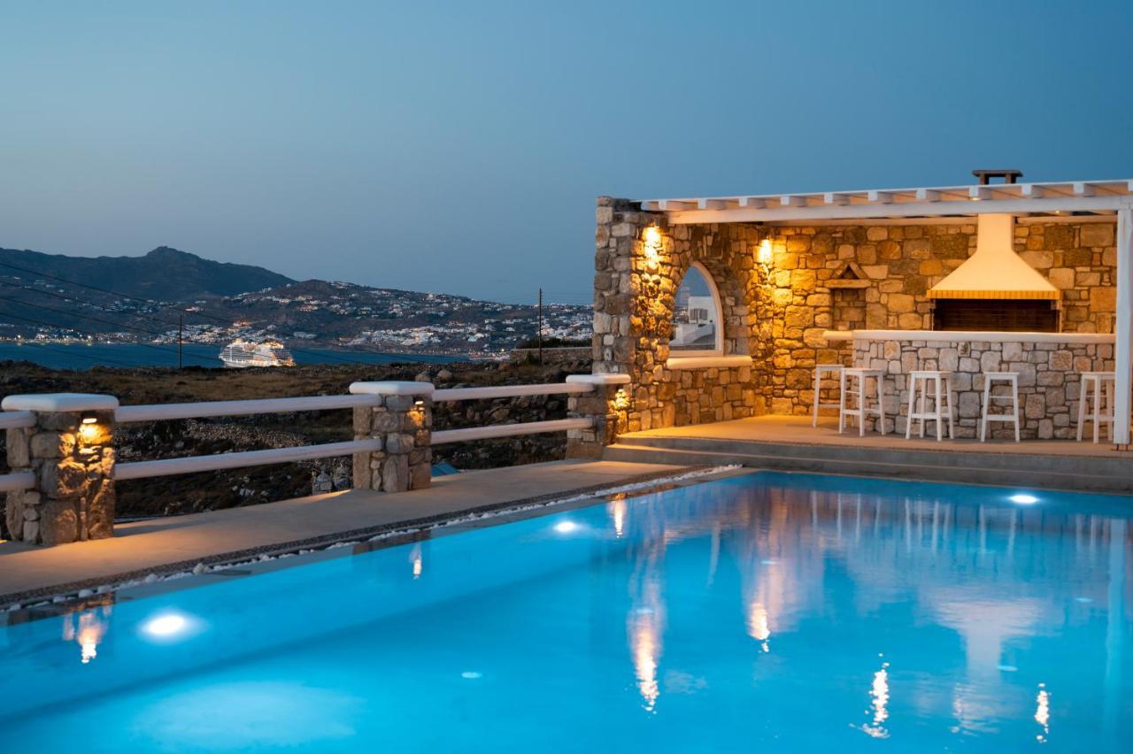 Villa Orion Mykonos - Blue Views Mykonos Villas Mykonos Town Екстер'єр фото