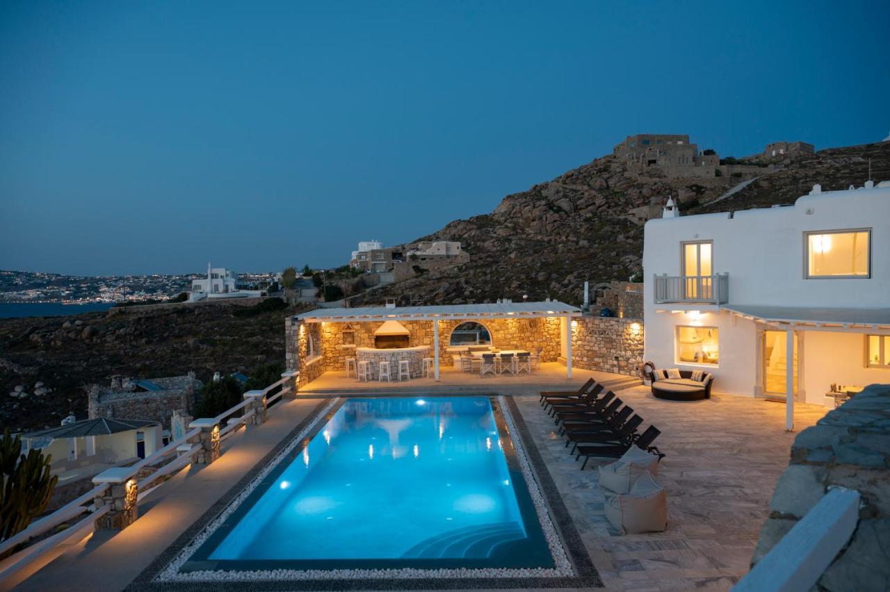 Villa Orion Mykonos - Blue Views Mykonos Villas Mykonos Town Екстер'єр фото
