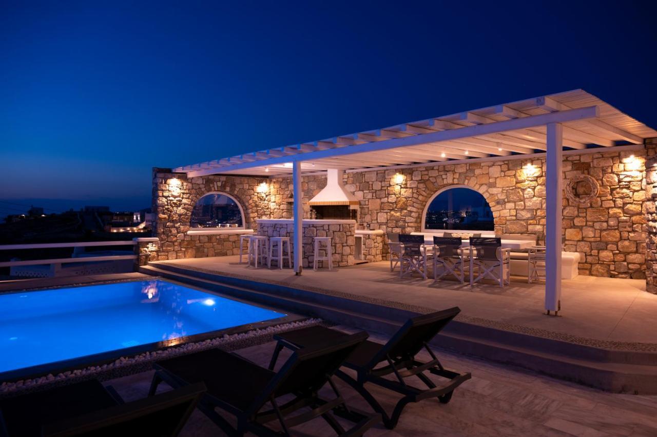 Villa Orion Mykonos - Blue Views Mykonos Villas Mykonos Town Екстер'єр фото