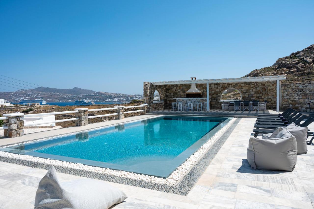 Villa Orion Mykonos - Blue Views Mykonos Villas Mykonos Town Екстер'єр фото