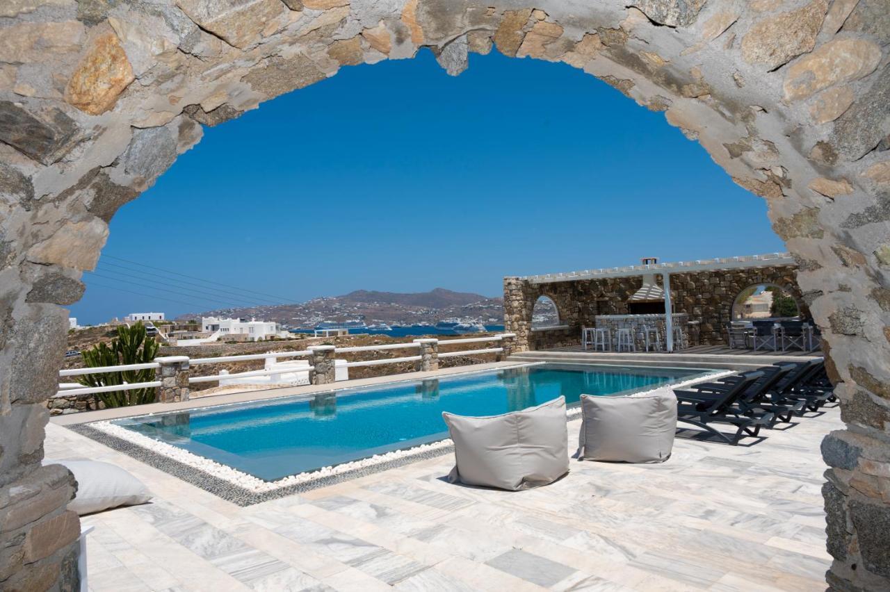 Villa Orion Mykonos - Blue Views Mykonos Villas Mykonos Town Екстер'єр фото