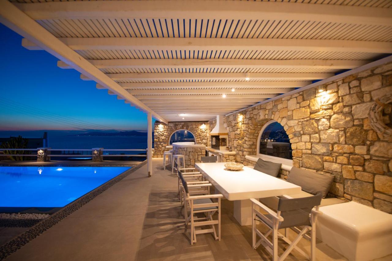 Villa Orion Mykonos - Blue Views Mykonos Villas Mykonos Town Екстер'єр фото