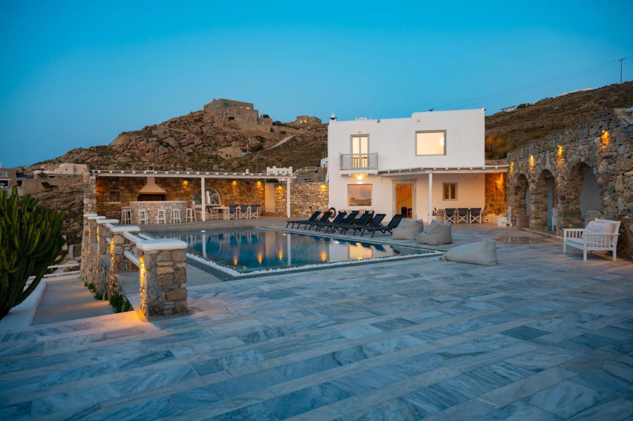 Villa Orion Mykonos - Blue Views Mykonos Villas Mykonos Town Екстер'єр фото
